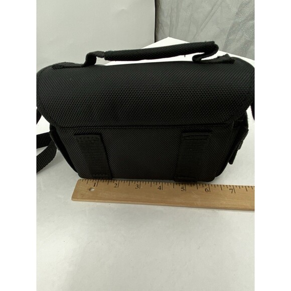Genuine Sony LCS-U10 Soft Carrying Case Camera Camcorder Black Adjustable Strap - Picture 6 of 7
